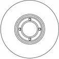 Тормозной диск MOTAQUIP 3545205 ULX28 LVBD101Z XTONE S