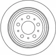 Тормозной диск MOTAQUIP LVBD1080Z 3545264 QH EH5 MA6A7OD