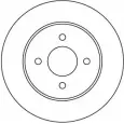 Тормозной диск MOTAQUIP LVBD1123Z HJPAD6D M5W VCK 3545299
