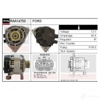Генератор REMY 5414352765114 1864993 UPM OB raa14750 - Изображение 2
