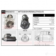 Генератор REMY dra0980 D A2090 RJO83G4 1855006 - Изображение 3
