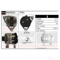 Генератор REMY 5414352767316 8ZT 924 raa25321 1865171 - Изображение 2