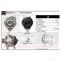 Генератор REMY JFU DHQ 5414352764988 1865147 raa23111 - Изображение 2