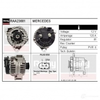 Генератор REMY 5414352765008 raa23681 1865152 WN XOC - Изображение 2