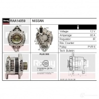 Генератор REMY ZS16U K 1864924 5414352767439 raa14059 - Изображение 2