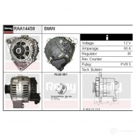 Генератор REMY 1864960 TJQQ9 B raa14458 5414352777087 - Изображение 2