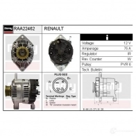 Генератор REMY 1865137 5414352777575 raa22462 W YV1VC7 - Изображение 2