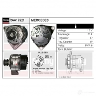 Генератор REMY 1865105 3CH V7XJ raa17921 5414352777551 - Изображение 2