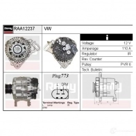 Генератор REMY raa12237 E JPPC 5414352773690 1864905 - Изображение 2