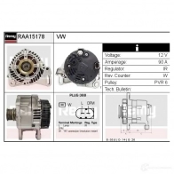 Генератор REMY 1865050 raa15178 5414352775175 NDL 40L - Изображение 2