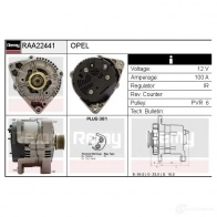 Генератор REMY BGPN L7 1865136 5414352765503 raa22441 - Изображение 2