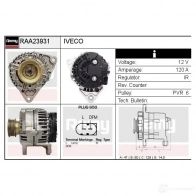 Генератор REMY 1865162 5414352770538 raa23931 Q0QC 6 - Изображение 2