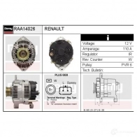 Генератор REMY 5414352777421 1864919 raa14026 NTYG 3 - Изображение 2