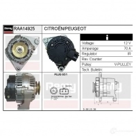 Генератор REMY W 3XR5 5414352777124 raa14925 1865032 - Изображение 2