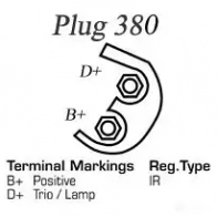 Генератор REMY Dodge Caravan 3 (NS) 1996 – 2000 DB 7200 drb6090x K0ZBF