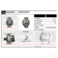 Генератор REMY raa23641 1865151 MH9QR7 1 5414352775403 - Изображение 2