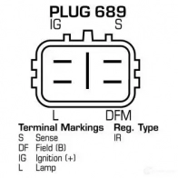 Генератор REMY DA11 83 dra0073 FUP6JF 1854119 - Изображение 4