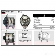 Генератор REMY 5414352764377 LTCBYG N 1864910 raa13801 - Изображение 2
