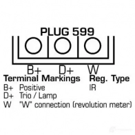 Генератор REMY I OWR5 5414352765107 raa14647 Bmw 7 (E38) 3 1994 – 2001