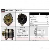 Генератор REMY AVG 95 5414352775564 1865012 raa14845 - Изображение 2