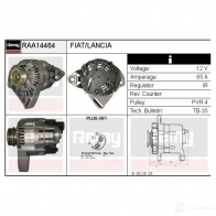 Генератор REMY AR F41A9 1864962 raa14464 5414352765763 - Изображение 2