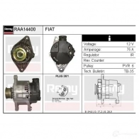 Генератор REMY raa14400 8GTW 6HL 5414352774406 1864955 - Изображение 2
