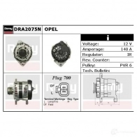 Генератор REMY CLS6PQ DA 3185N dra2075n 1855654 - Изображение 2