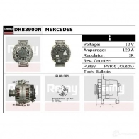 Генератор REMY 62MUB DB5 010N 1857329 drb3900n - Изображение 2