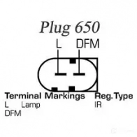 Генератор REMY M8I92H DB8 250 drb7140 1857439
