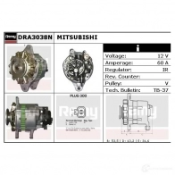 Генератор REMY DA414 8N H6O0AC dra3038n 1855741 - Изображение 4