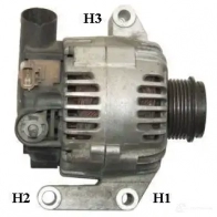 Генератор REMY W0QK25 1854185 DA12 44 dra0134 - Изображение 4