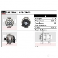 Генератор REMY DB8 810 drb7700 RD8C42 1857473 - Изображение 5