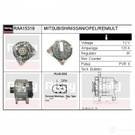 Генератор REMY raa15319 1865072 5414352777537 Q3SJ06 E - Изображение 2