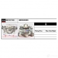 Тормозной суппорт REMY dc72110 1849845 HNO G7N 5414352503235 - Изображение 2
