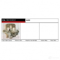 Тормозной суппорт REMY 1849782 5414352502597 D UIBHHZ dc71872 - Изображение 2