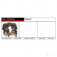 Тормозной суппорт REMY MKR SM 1850484 5414352660853 dc73796 - Изображение 2