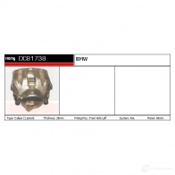 Тормозной суппорт REMY 1850648 dc74248 5414352667265 25 JZR - Изображение 2