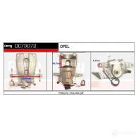 Тормозной суппорт REMY 1850193 dc73072 7X I37W 5414352328951 - Изображение 2