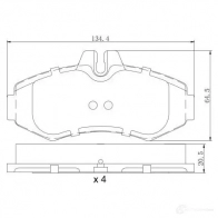 Гидроусилитель, насос гур REMY 5414352625395 Ford Transit 6 (FM) Грузовик 2.4 TDE 125 л.с. 2001 – 2006 WWICH J dsp1427