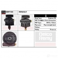 Гидроусилитель, насос гур REMY BTSCUG Z Renault Laguna (K56) 1 Универсал 3.0 (K56R. K565) 167 л.с. 1996 – 2001 5414352615495 dsp730