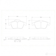 Гидроусилитель, насос гур REMY 7CF9 61Z 5414352617505 dsp136 Ford Fiesta 4 (DX, JA, JB) Хэтчбек 1.3 i 60 л.с. 1995 – 2002