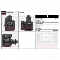 Гидроусилитель, насос гур REMY dsp032 5414352284424 Audi 80 (B4, 8C2) 4 Седан 2.3 E Quattro 133 л.с. 1991 – 1994 J U7WGI