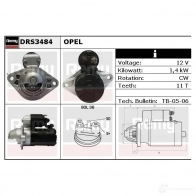 Стартер REMY drs3484 DS45 94 CN5J2ON 1860498 - Изображение 3