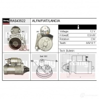 Стартер REMY 3CL 1XR Fiat Idea (350) 1 Минивэн 1.4 90 л.с. 2003 – 2024 ras43522 5414352764117