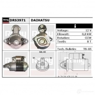 Стартер REMY D S5081 drs3971 1860882 SKRRMV - Изображение 2