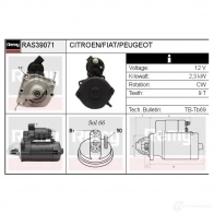 Стартер REMY 5414352763462 KR0 1OBN 1865394 ras39071 - Изображение 2