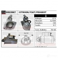 Стартер REMY DS50 77N 1860877 52EQG drs3967n - Изображение 2