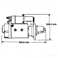 Стартер REMY 1423349485 5414352320191 I8 X85T 10479207 - Изображение 3