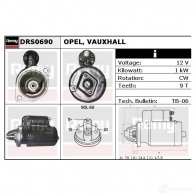 Стартер REMY drs0690 DS18 00 1859565 29XV6L - Изображение 2