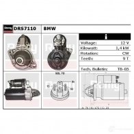 Стартер REMY DS 8220 drs7110 1861092 PCDDCJ - Изображение 2